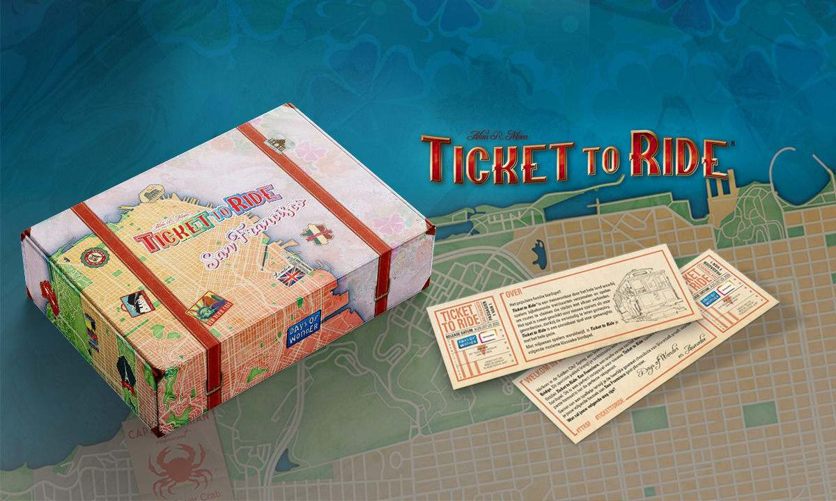 Ticket to Ride San Francisco, Mailers