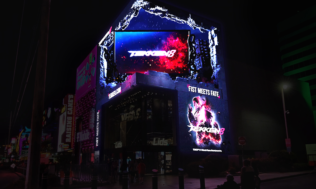 Tekken 8, Las vegas Billboard